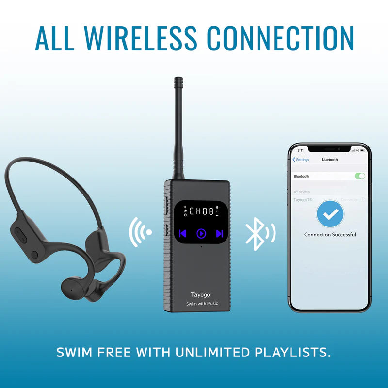 Underwater Streaming Headphones