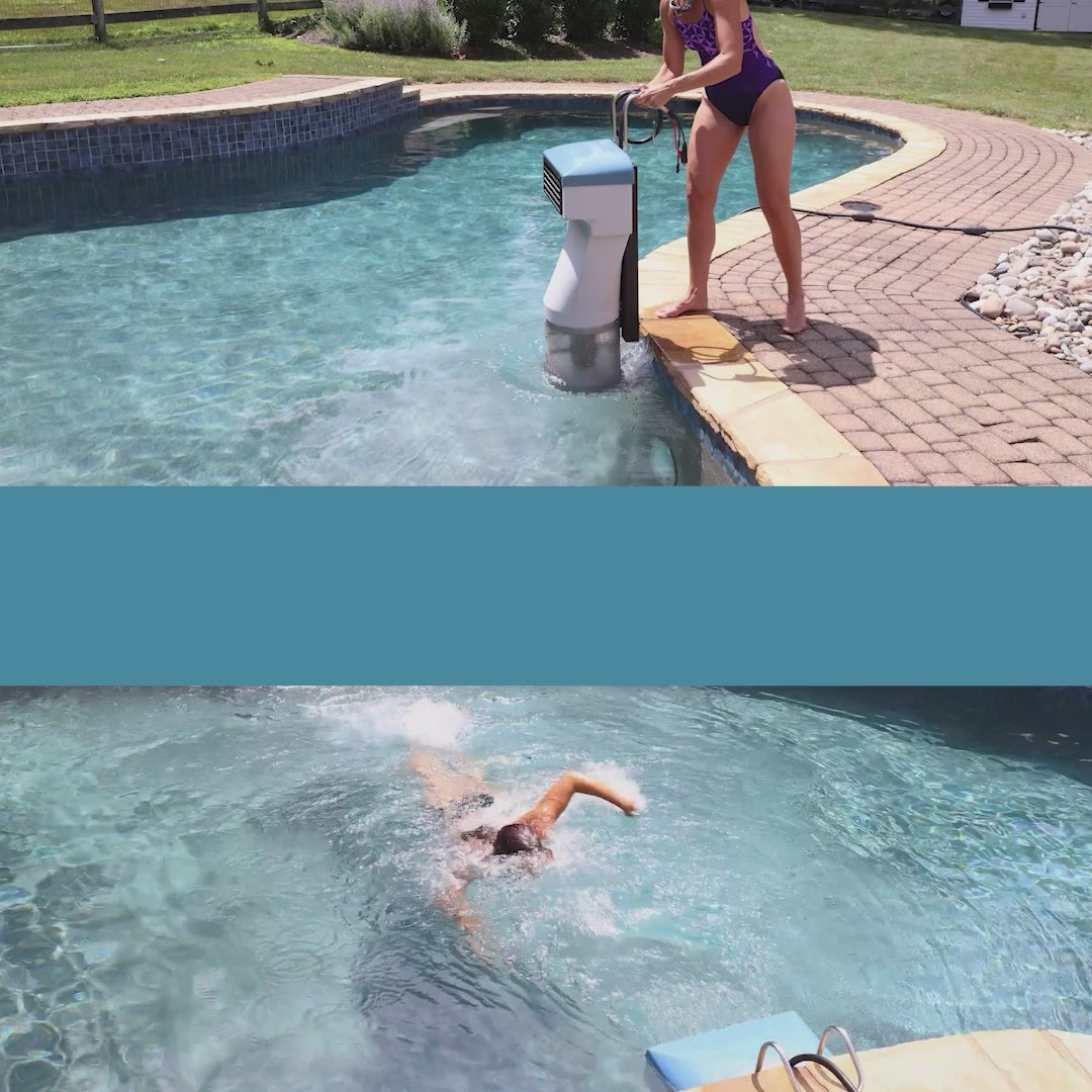 Slipstream™ Performance - Portable Swim Machine | Up To 1:20 Hundred Yard Pace